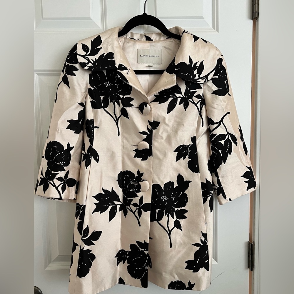 Banana republic Womens petite over coat